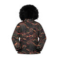 Black - Front - Mountain Warehouse Childrens-Kids Berg Abstract Ski Jacket