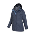 Navy - Lifestyle - Mountain Warehouse Womens-Ladies Glacial II Extreme 3 in 1 Long Jacket