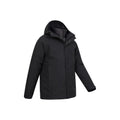 Black - Lifestyle - Mountain Warehouse Mens Alaskan 3 In 1 Waterproof Jacket