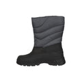 Dark Grey - Pack Shot - Mountain Warehouse Mens Frost Snow Boots