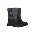 Dark Grey - Front - Mountain Warehouse Mens Frost Snow Boots