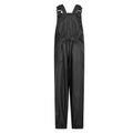 Black - Back - Mountain Warehouse Childrens-Kids Pakka Waterproof Dungarees