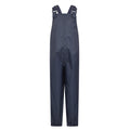 Navy - Front - Mountain Warehouse Childrens-Kids Pakka Waterproof Dungarees