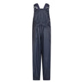 Navy - Back - Mountain Warehouse Childrens-Kids Pakka Waterproof Dungarees