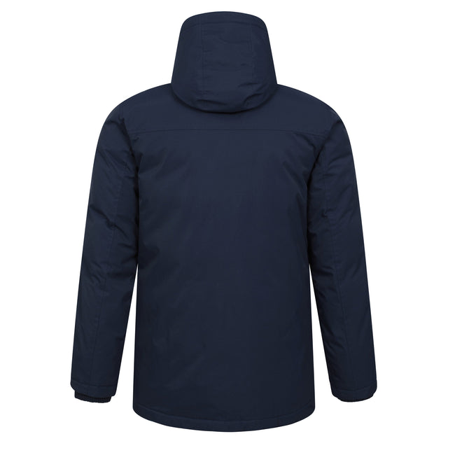 Navy - Back - Mountain Warehouse Mens Jet Extreme Down Parka