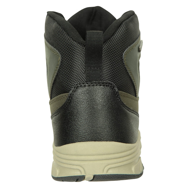 Khaki Green - Back - Mountain Warehouse Mens Ramble Softshell Waterproof Boots