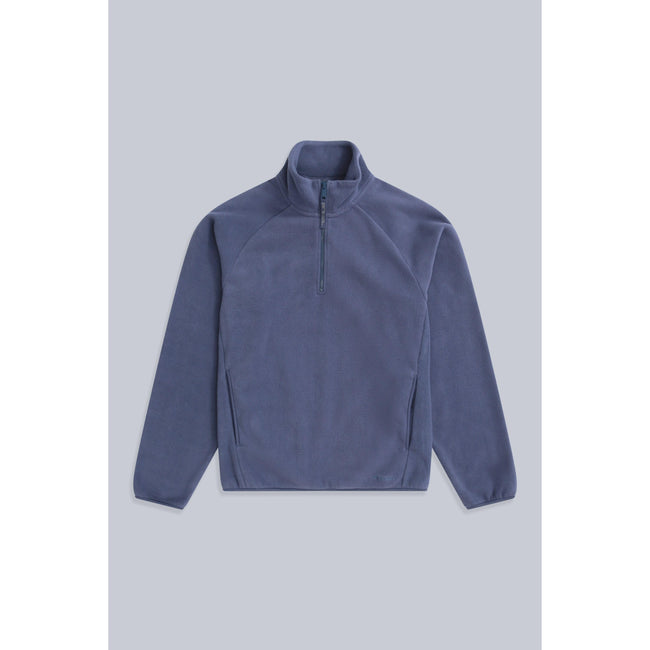 Blue - Front - Animal Womens-Ladies Stockholm Half Zip Fleece Top