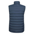 Navy - Back - Mountain Warehouse Mens Seasons Faux Fur Lined Padded Gilet