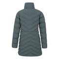 Khaki Green - Back - Mountain Warehouse Womens-Ladies Anmore Padded Jacket