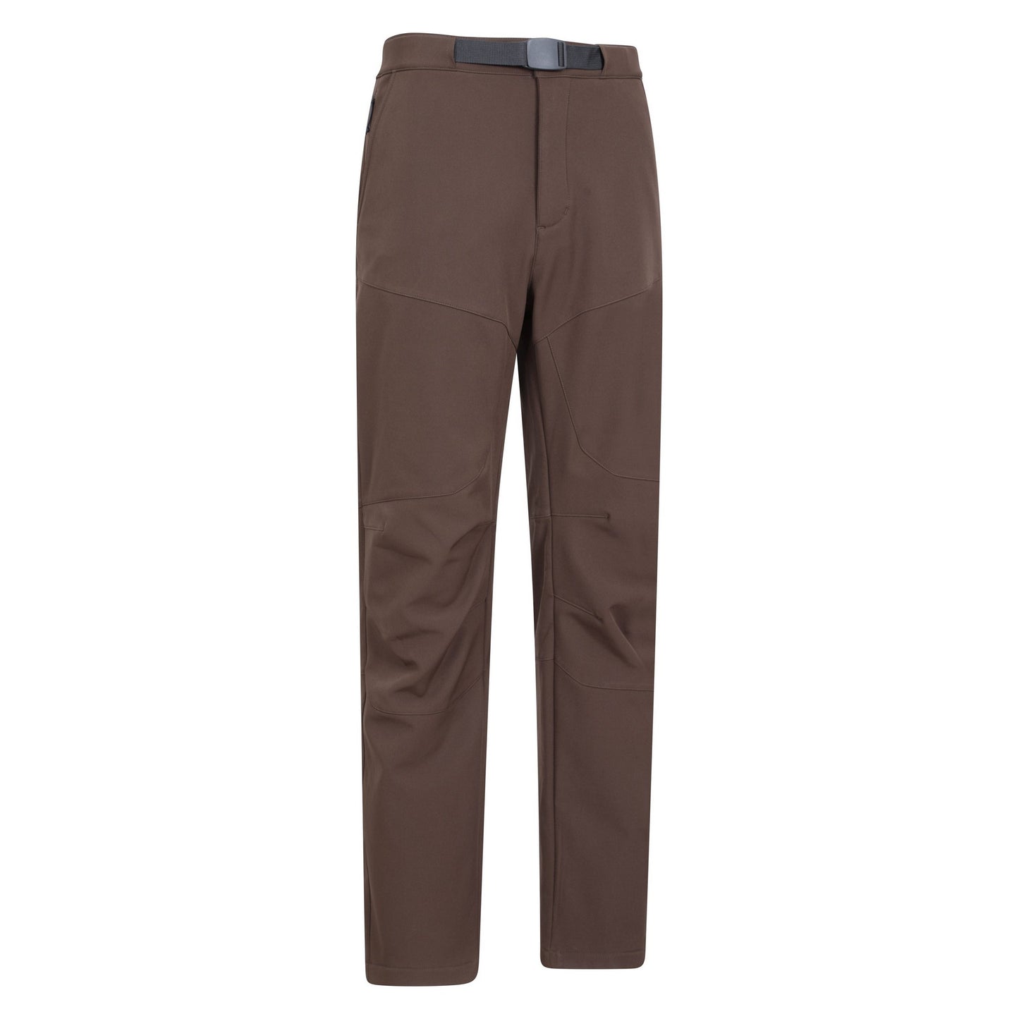 Brown - Lifestyle - Mountain Warehouse Mens Rockcliffe Softshell Hiking Trousers