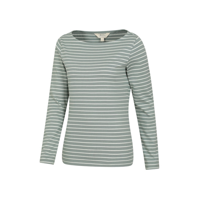 Khaki Green - Lifestyle - Mountain Warehouse Womens-Ladies St Ives Crew Neck Top