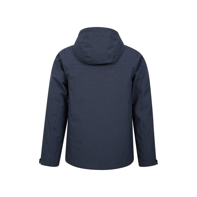 Navy - Back - Mountain Warehouse Mens Tempest Waterproof Padded Jacket