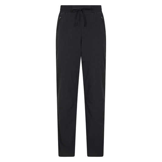 Black - Front - Mountain Warehouse Womens-Ladies Explorer Fleece Lined Winter Trousers