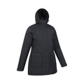 Black - Lifestyle - Mountain Warehouse Womens-Ladies Ranger Water Resistant Padded Parka