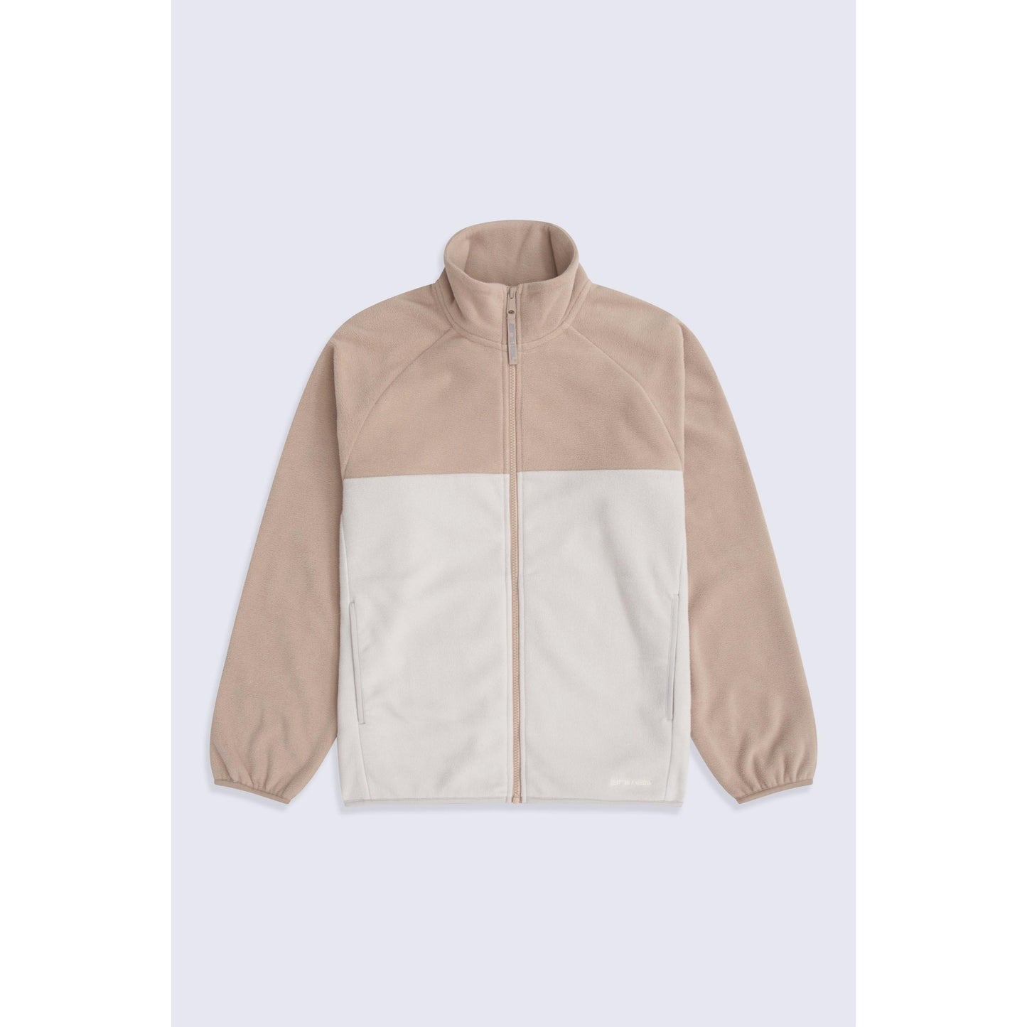 Beige - Front - Animal Womens-Ladies Stockholm Full Zip Fleece Jacket