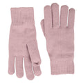 Lilac - Front - Mountain Warehouse Womens-Ladies Thinsulate Fleece Beanie & Gloves Set