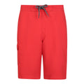 Red - Front - Mountain Warehouse Mens Ocean Swim Shorts