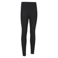 Black - Side - Mountain Warehouse Womens-Ladies Borg Lined Thermal Leggings