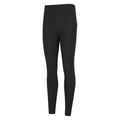 Black - Lifestyle - Mountain Warehouse Womens-Ladies Borg Lined Thermal Leggings
