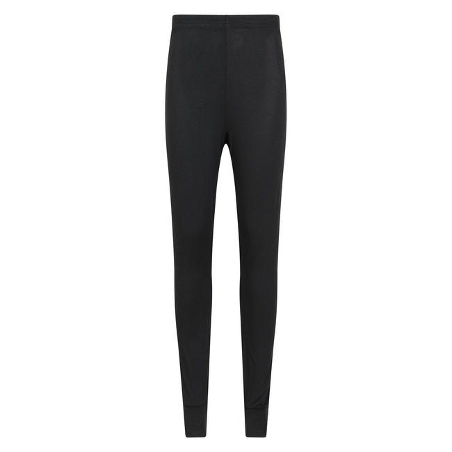 Black - Back - Mountain Warehouse Womens-Ladies Keep The Heat Isotherm Leggings (Pack of 2)