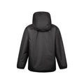 Black - Back - Mountain Warehouse Childrens-Kids Robin Borg Lined Water Resistant Jacket
