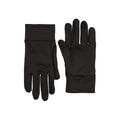Black - Side - Mountain Warehouse Unisex Adult Touch Screen Glove Liner