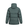 Khaki Green - Back - Mountain Warehouse Womens-Ladies Snow Borg Lined Padded Jacket