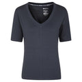Black - Front - Mountain Warehouse Womens-Ladies Panna V Neck T-Shirt