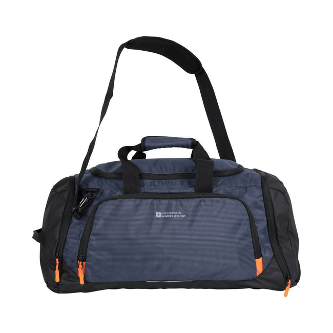 Blue - Lifestyle - Mountain Warehouse Logo 40L Duffle Bag