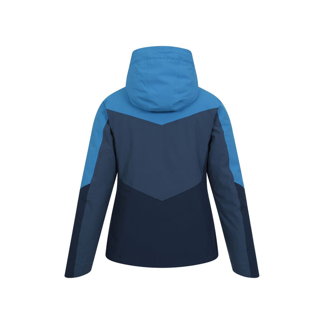 Navy - Back - Mountain Warehouse Womens-Ladies Valais Waterproof Waterproof Ski Jacket