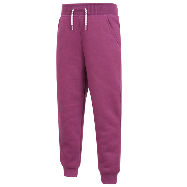 Berry - Side - Mountain Warehouse Childrens-Kids Alpine Faux Fur Lined Jogging Bottoms