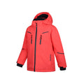 Fiery Coral - Side - Mountain Warehouse Childrens-Kids Slalom Extreme Waterproof Ski Jacket