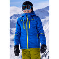 Cobalt - Front - Mountain Warehouse Childrens-Kids Slalom Extreme Waterproof Ski Jacket