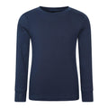 Navy - Back - Mountain Warehouse Childrens-Kids Meribel Base Layer Set