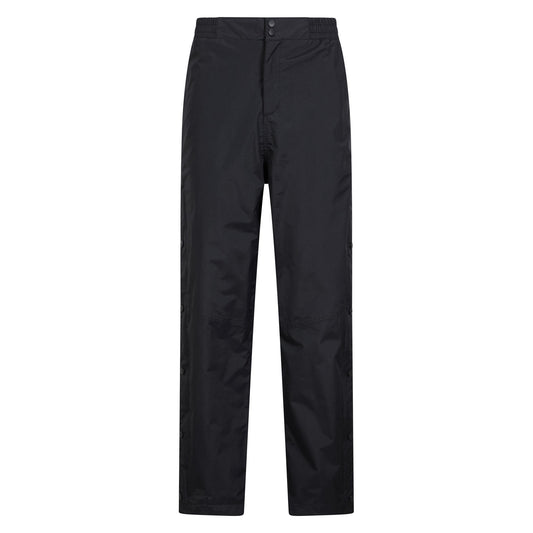 Black - Front - Mountain Warehouse Mens Extreme Downpour Waterproof Trousers