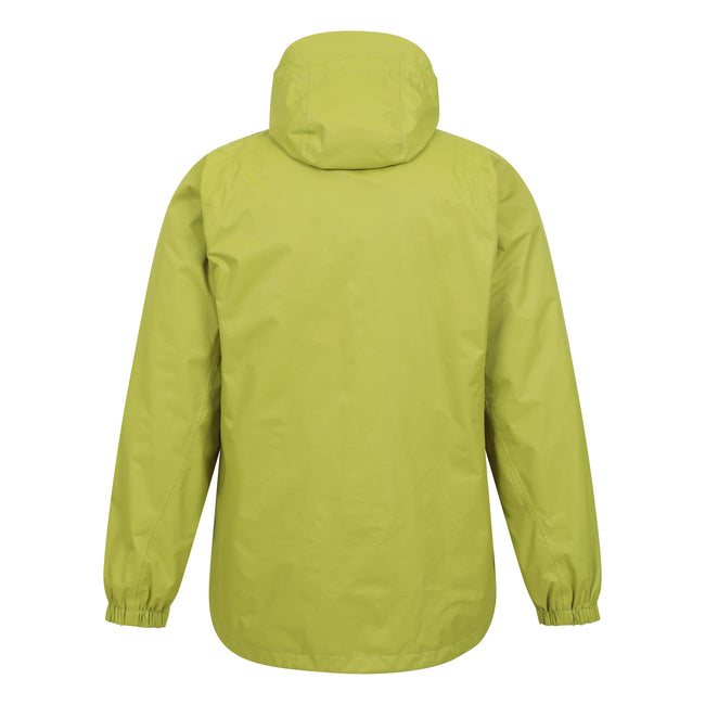 Bright Green - Back - Mountain Warehouse Mens Bracken Extreme 3 in 1 Waterproof Jacket