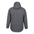 Charcoal - Back - Mountain Warehouse Mens Bracken Extreme 3 in 1 Waterproof Jacket