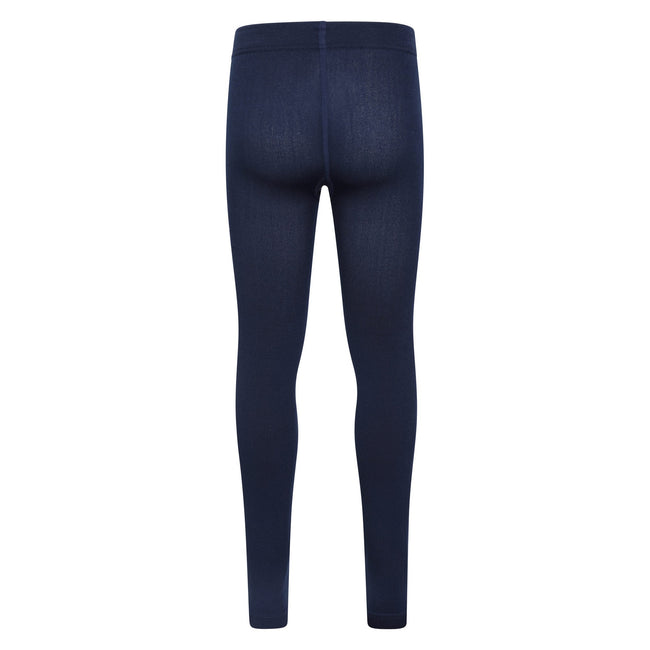 Navy - Back - Mountain Warehouse Girls Brushed Isotherm Leggings