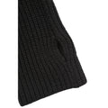 Black - Side - Mountain Warehouse Womens-Ladies Merino Wool Knitted Hand Warmer