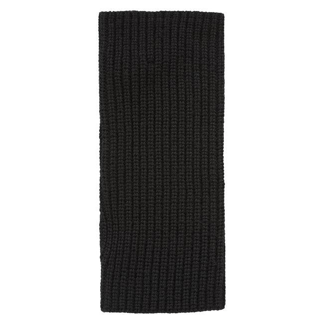 Black - Back - Mountain Warehouse Womens-Ladies Merino Wool Knitted Hand Warmer