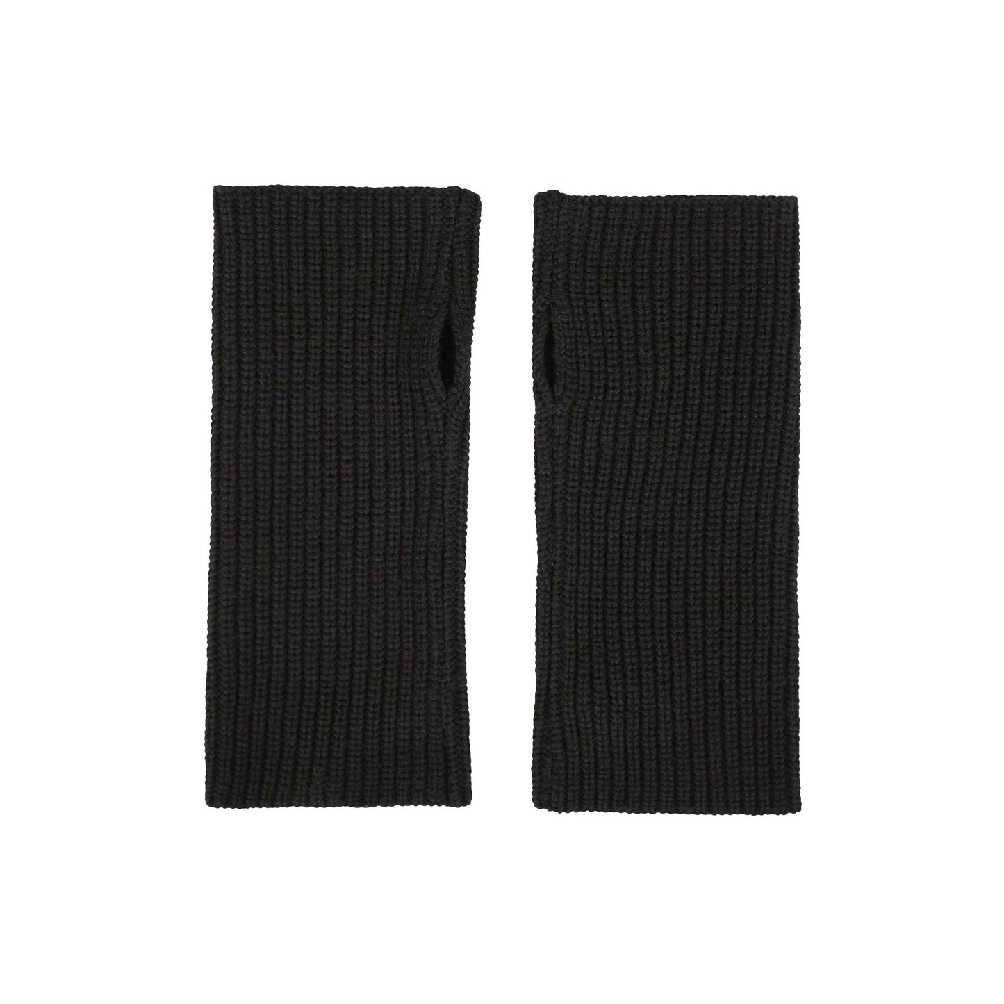 Black - Lifestyle - Mountain Warehouse Womens-Ladies Merino Wool Knitted Hand Warmer