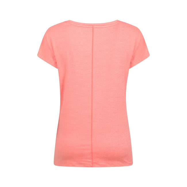 Coral - Back - Mountain Warehouse Womens-Ladies Panna II UV Protection Loose T-Shirt