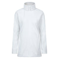 Beige - Front - Mountain Warehouse Womens-Ladies Longline Fleece Jacket