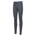 Grey - Lifestyle - Mountain Warehouse Womens-Ladies Talus Leopard Print Thermal Leggings