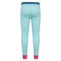 Mint - Pack Shot - Mountain Warehouse Childrens-Kids Colour Block Merino Wool Base Layer Set