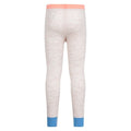 Beige - Pack Shot - Mountain Warehouse Childrens-Kids Colour Block Merino Wool Base Layer Set