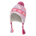 Purpur - Lifestyle - Mountain Warehouse Childrens-Kids Character Unicorn Borg Lined Trapper Hat