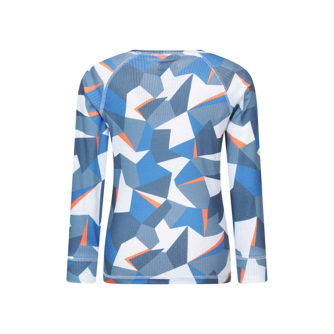 Cobalt - Back - Mountain Warehouse Childrens-Kids Talus Base Layer Set