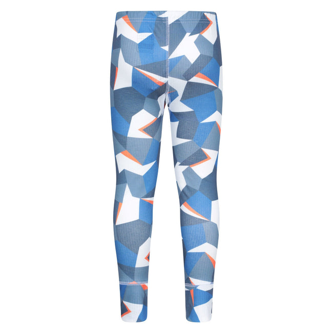 Cobalt - Pack Shot - Mountain Warehouse Childrens-Kids Talus Base Layer Set