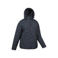 Black - Side - Mountain Warehouse Womens-Ladies Flora Quilted Jacket